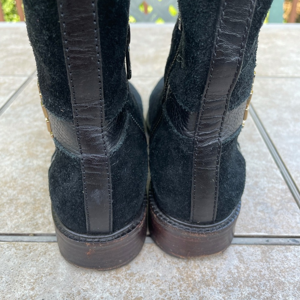Tory Burch Black Ankle Boots - Picture 10 of 13